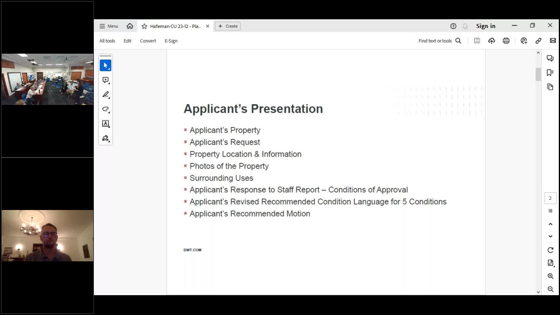 Planning Commission Considers Controversial Event Facility Proposal