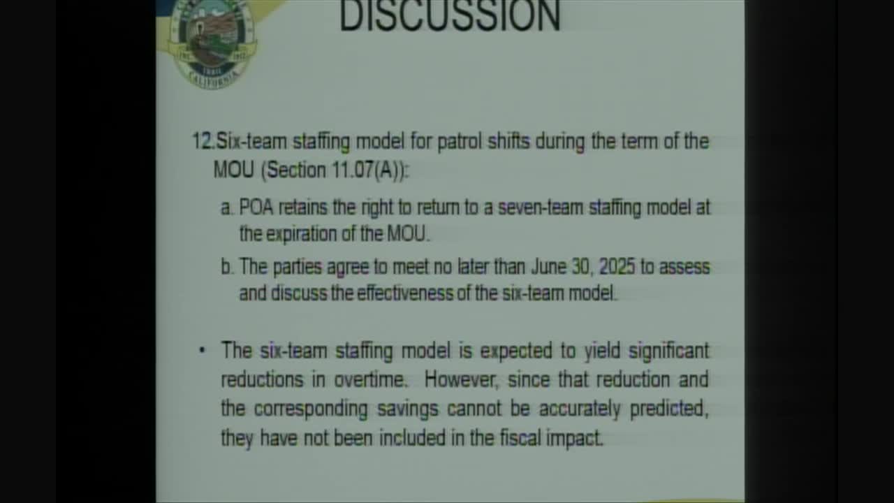 City Council Faces $5 Million Budget Deficit Amid Police Contract Negotiations