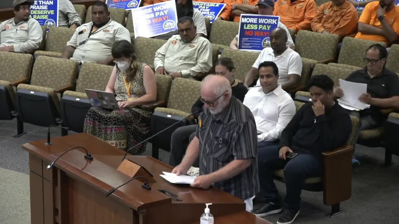 City employees demand urgent wage increases amid rising costs
