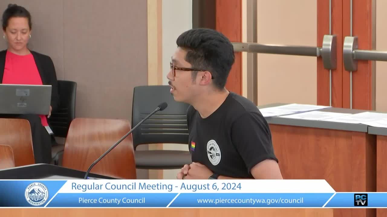Community member demands action to stop lake pollution