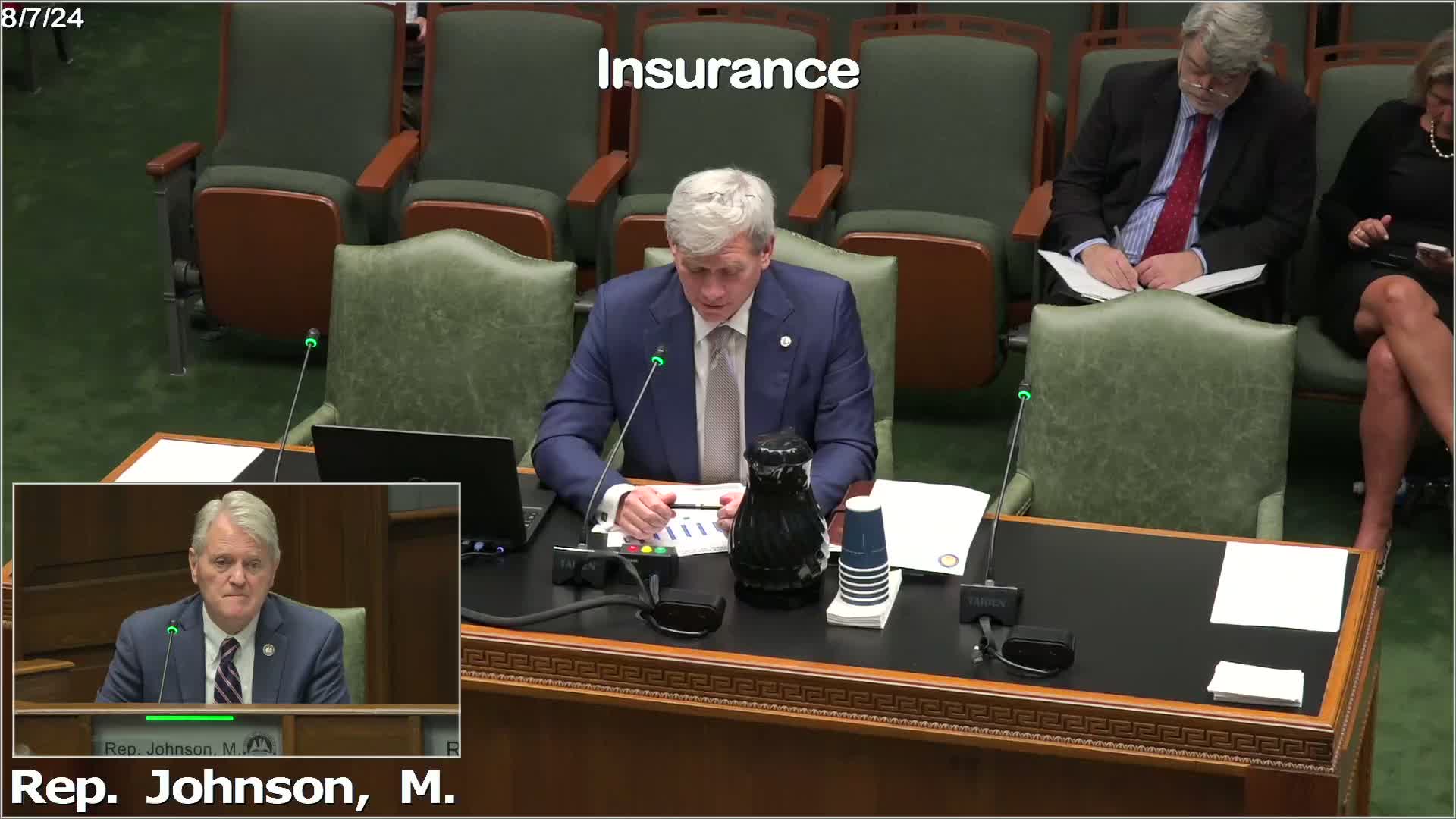Lawmaker tackles urgent insurance crisis in state