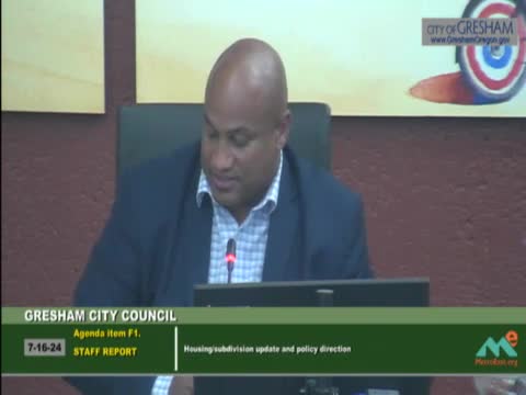 Gresham plans bold housing strategy amid rising development pressures