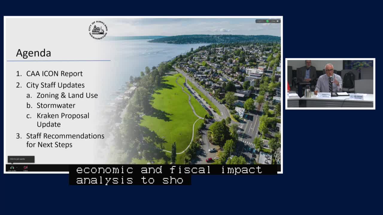 Kirkland considers ambitious ice complex partnership with Kraken