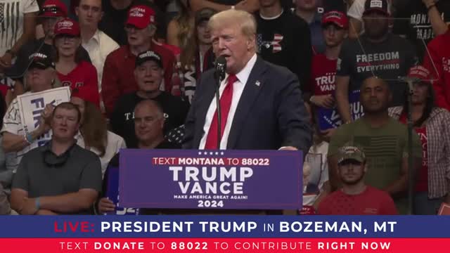 Trump vows to restore America in fiery campaign rally