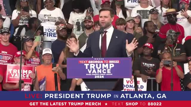 Trump rallies supporters for comeback campaign in Georgia