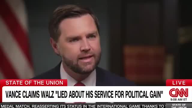 Critics accuse Tim Waltz of military service dishonesty