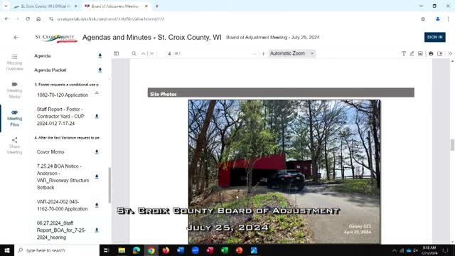 Controversial garage variance sparks debate over environmental impact