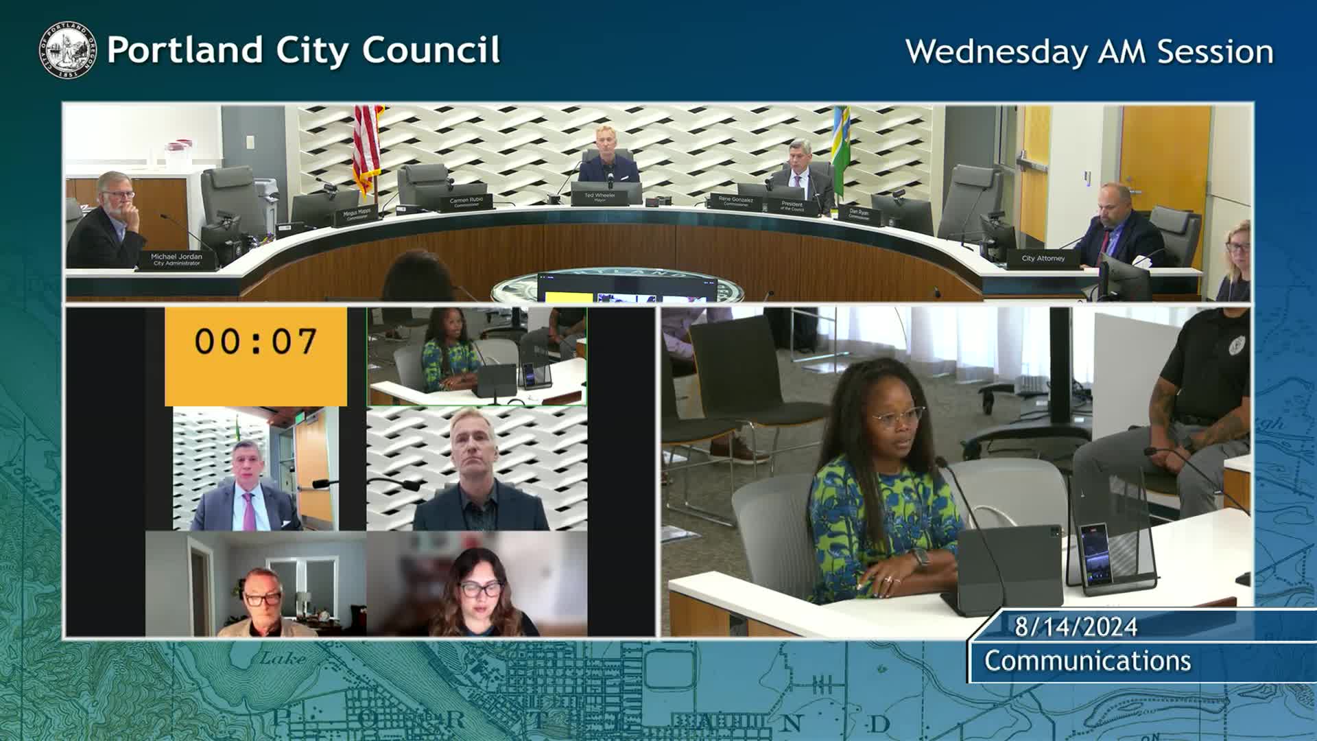 Community leaders demand accountability in Portland government transition