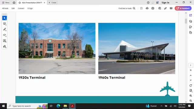 Community rallies to preserve historic airport building