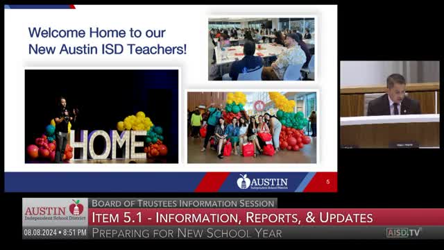 Austin ISD celebrates record teacher hiring ahead of school year