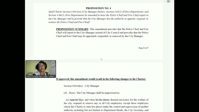 City considers major shift in police and fire leadership structure