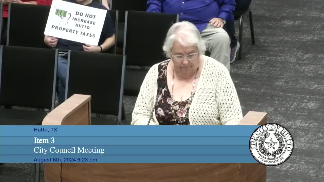 Residents rally against controversial budget and tax increases