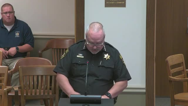 Sheriff champions mental health initiative for first responders