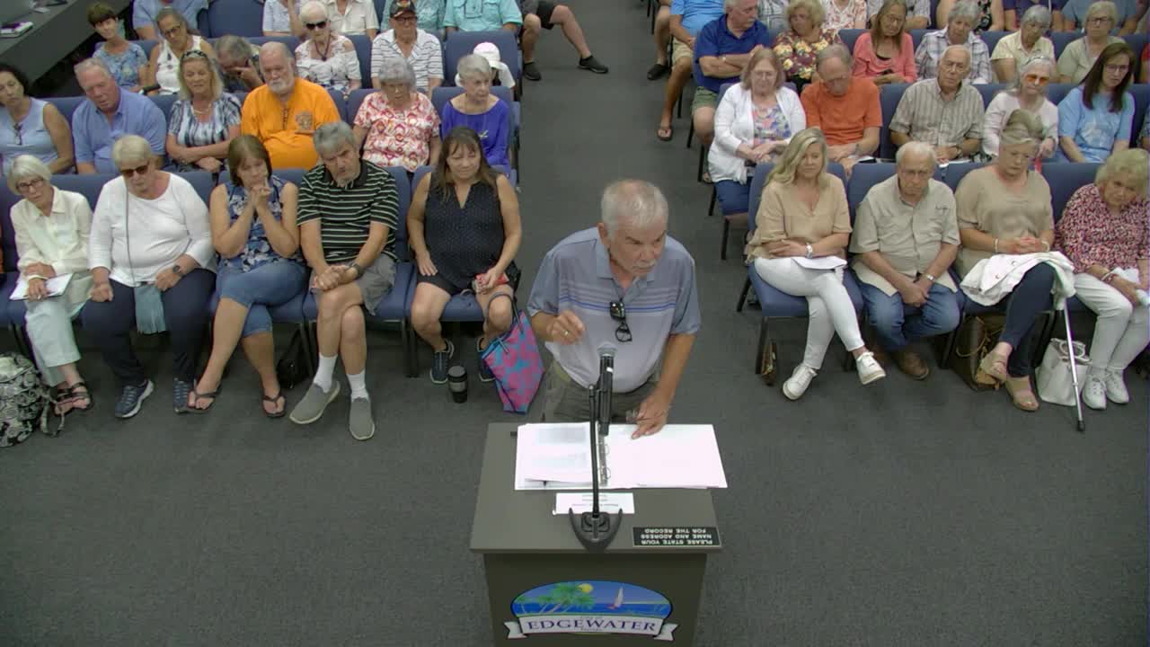 Edgewater residents rally against proposed urban development plan