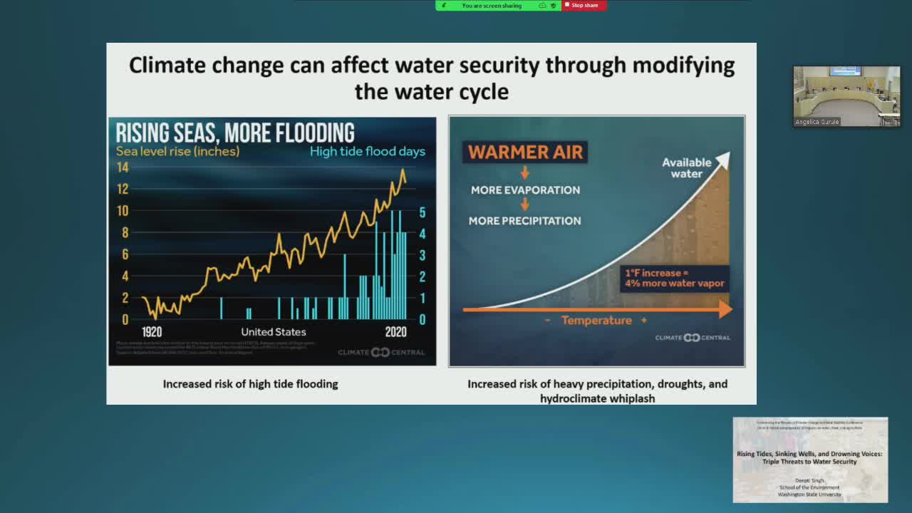 Climate crisis sparks global water scarcity and migration fears