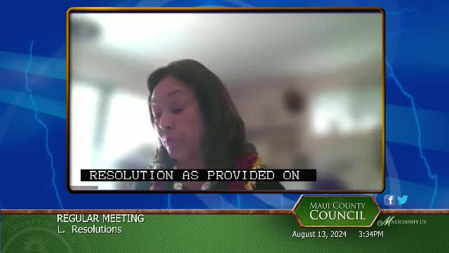 Council members push urgent housing resolution for Lahaina
