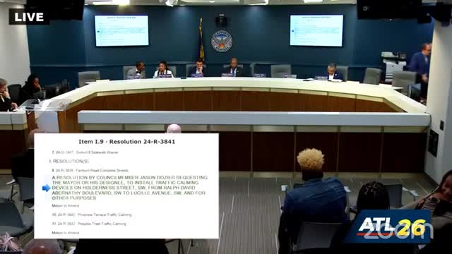 City Council Approves Major Traffic Safety Measures