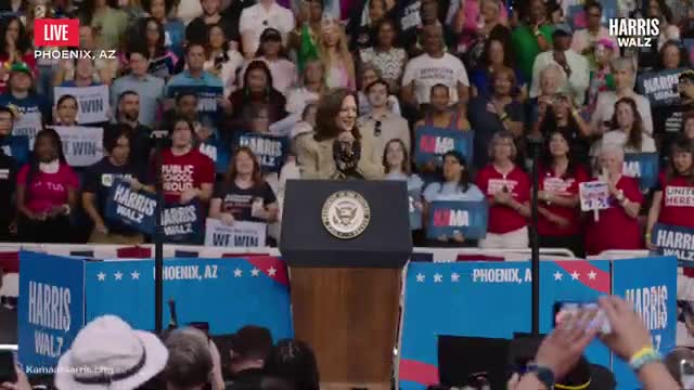 Harris celebrates Arizona visit as presidential campaign heats up