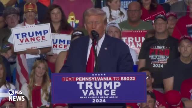 Trump vows to restore America’s strength and safety
