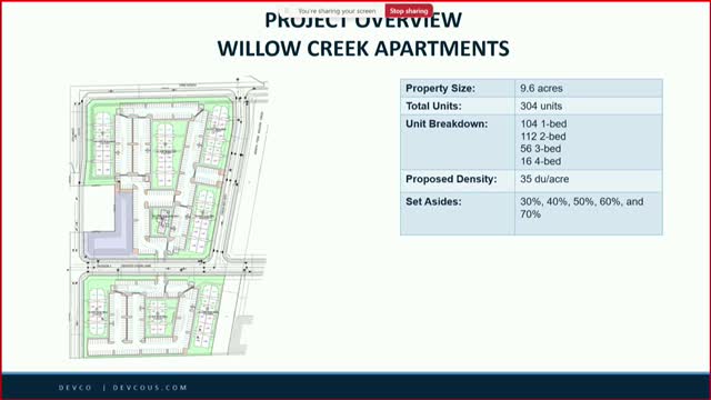 City plans major affordable housing development amid funding challenges
