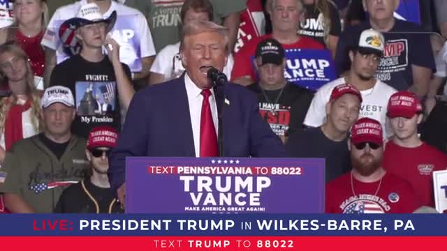 Trump warns of impending socialism and economic collapse