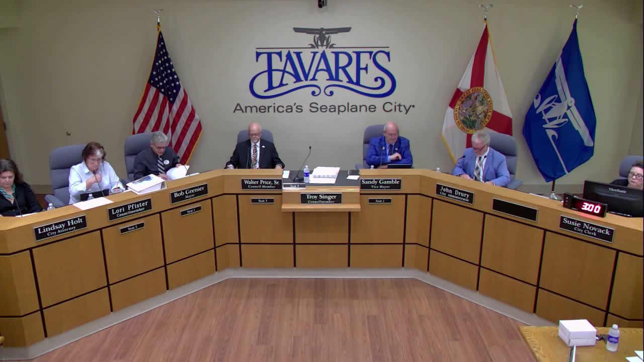 City of Tavares proposes bold increase in downtown density