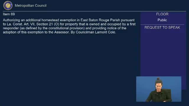 Council debates tax break for first responders amid controversy