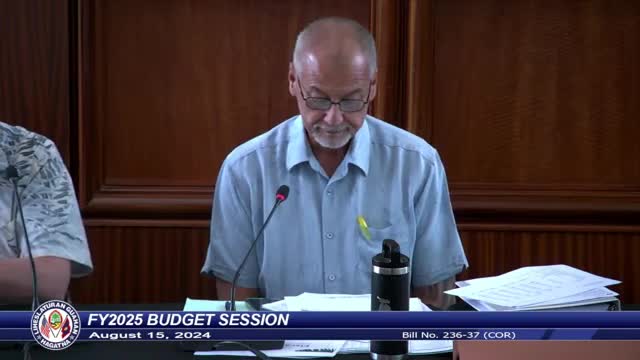 Budget Battle Erupts Over Guam Funding Cuts and Restorations
