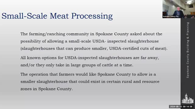 Zoning Changes Pave Way for Small Scale Meat Processing