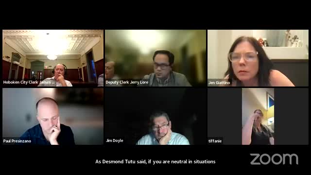 Hoboken residents rally against proposal threatening community stability