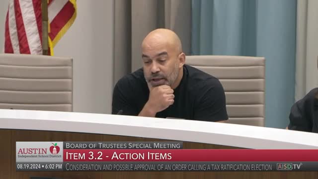 Trustees push for crucial vote on school funding crisis