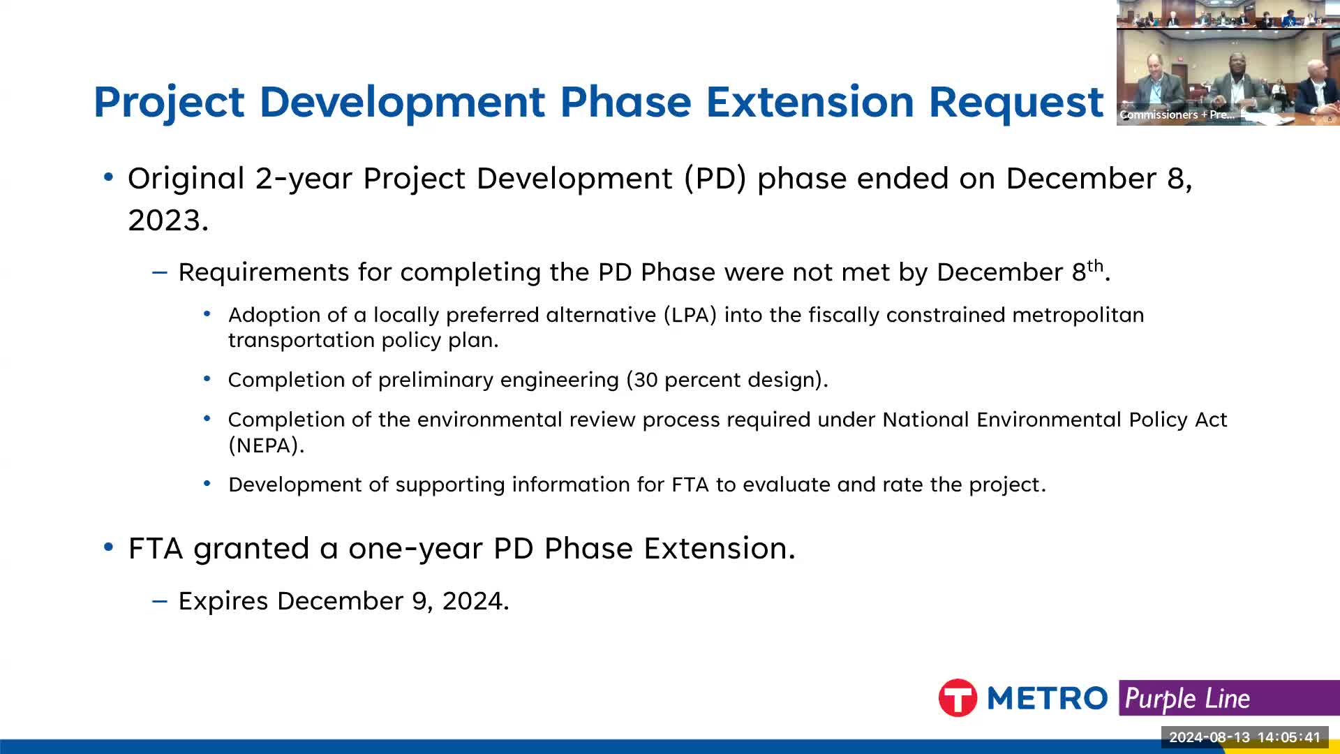 New transit project faces critical funding decision