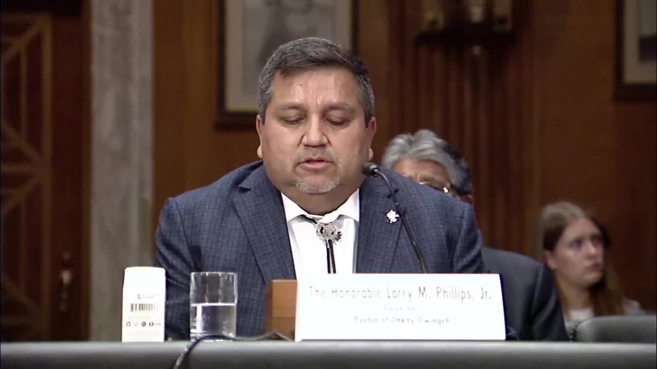 Tribal leaders push for historic water rights settlement