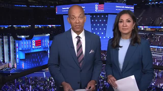 Democrats rally behind Kamala Harris at pivotal convention