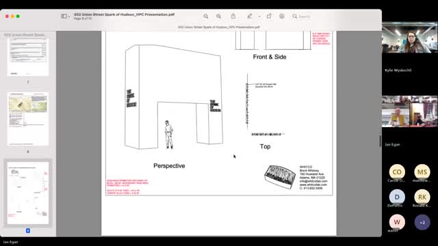 Controversial stoop design sparks public hearing debate