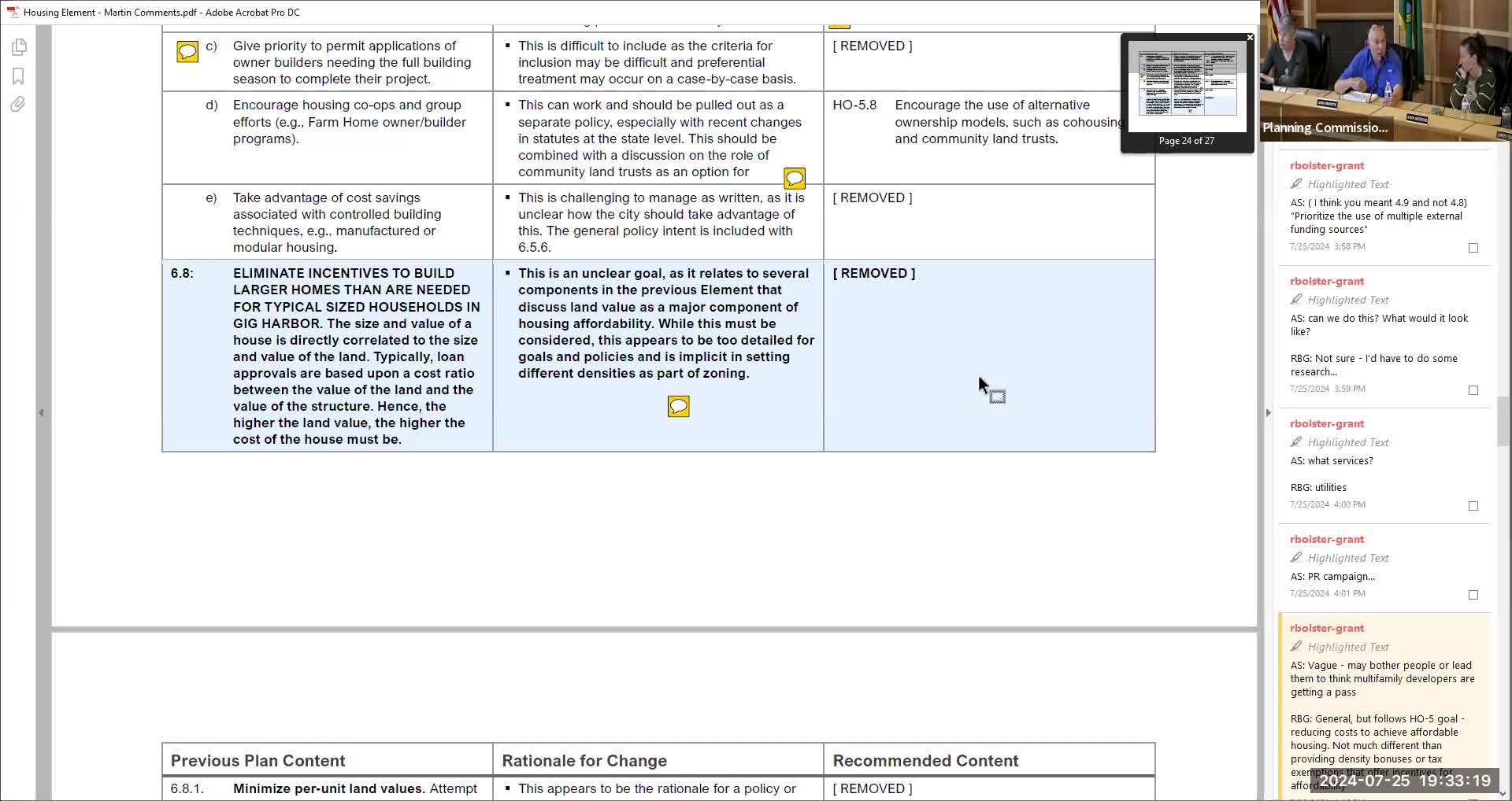 Commissioners debate bold housing reforms for community impact