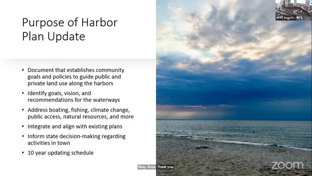 Community plans for harbors set to tackle climate change