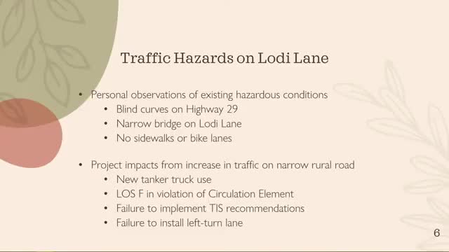 Community voices concerns over dangerous traffic hazards