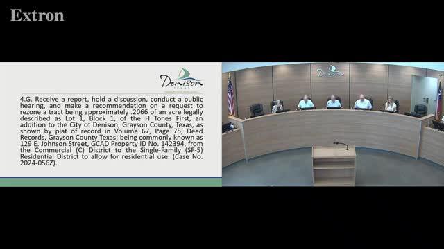 Zoning request sparks debate over neighborhood development