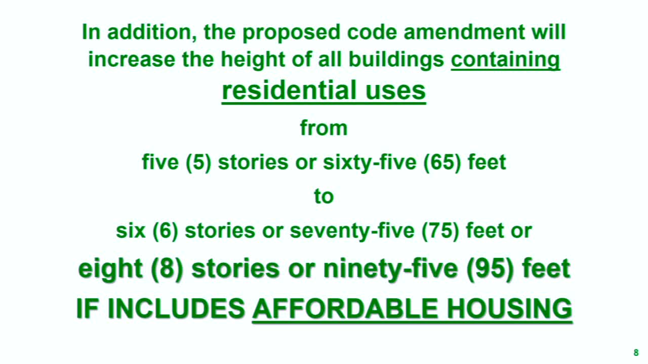City plans height increase to boost affordable housing development