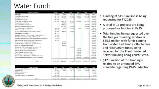 Water Utility Faces Major Funding Crisis Ahead of 2029 Deadline