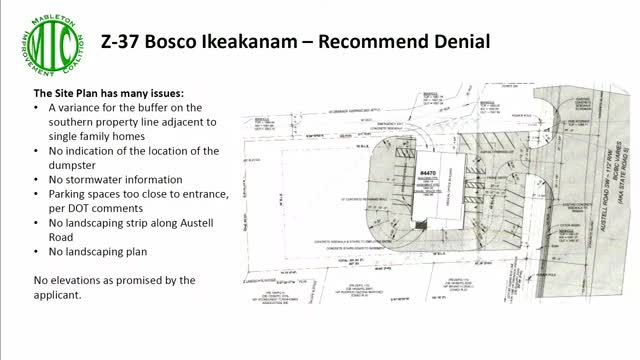 Zoning Committee Delays Decision on Controversial Medical Office Plan