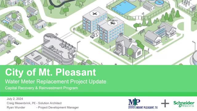 City launches innovative project to detect water leaks