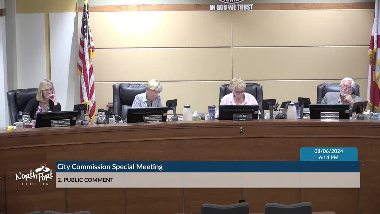 Residents demand transparency as Northport faces controversial rezoning