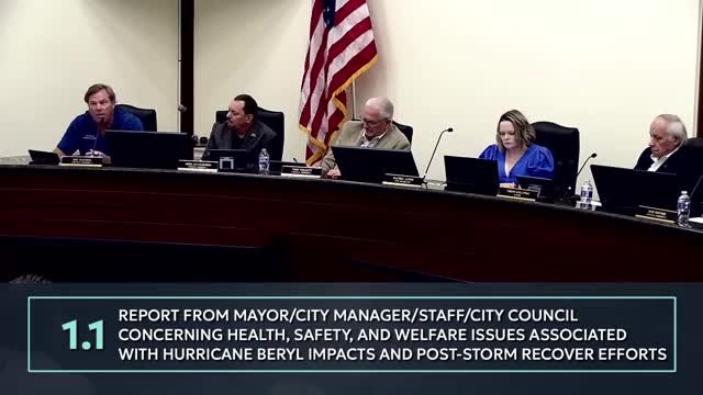 City Council Faces Backlash Over Hurricane Response Failures