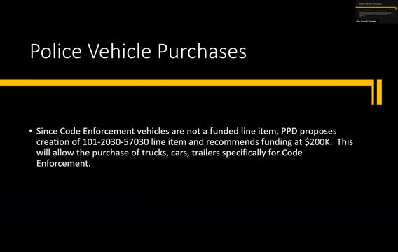 Police Department Seeks Major Budget Boost to Combat Crime