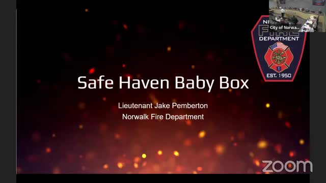 Norwalk fire department plans life-saving baby box initiative