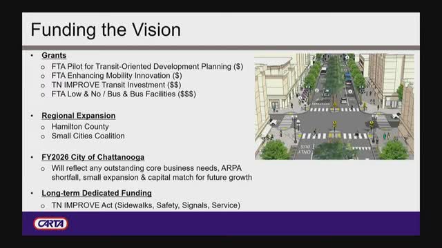 City seeks grant to revolutionize transit development