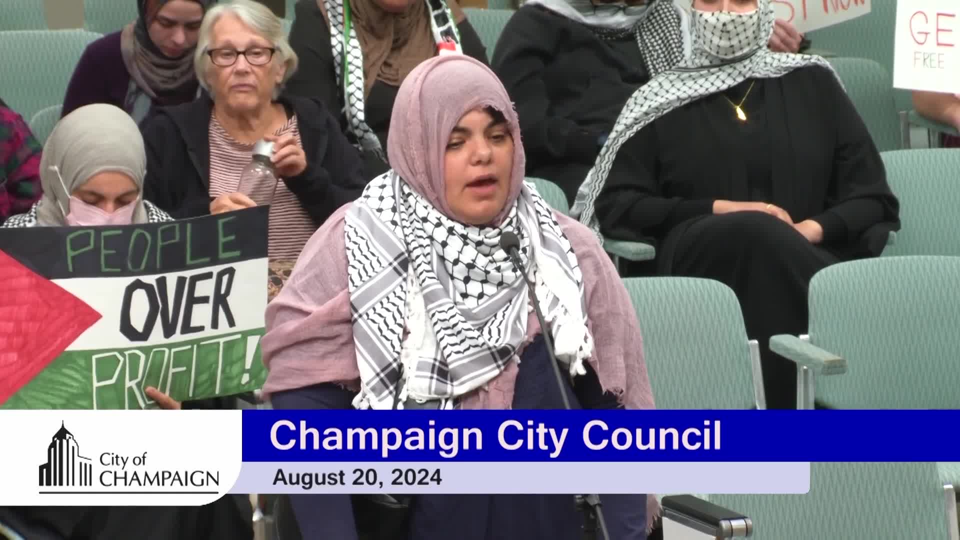 Activists demand divestment to support Palestinian rights