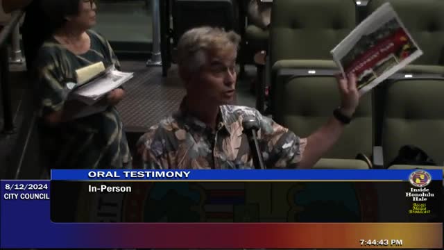 Community demands action to protect Hawaii's unique environment